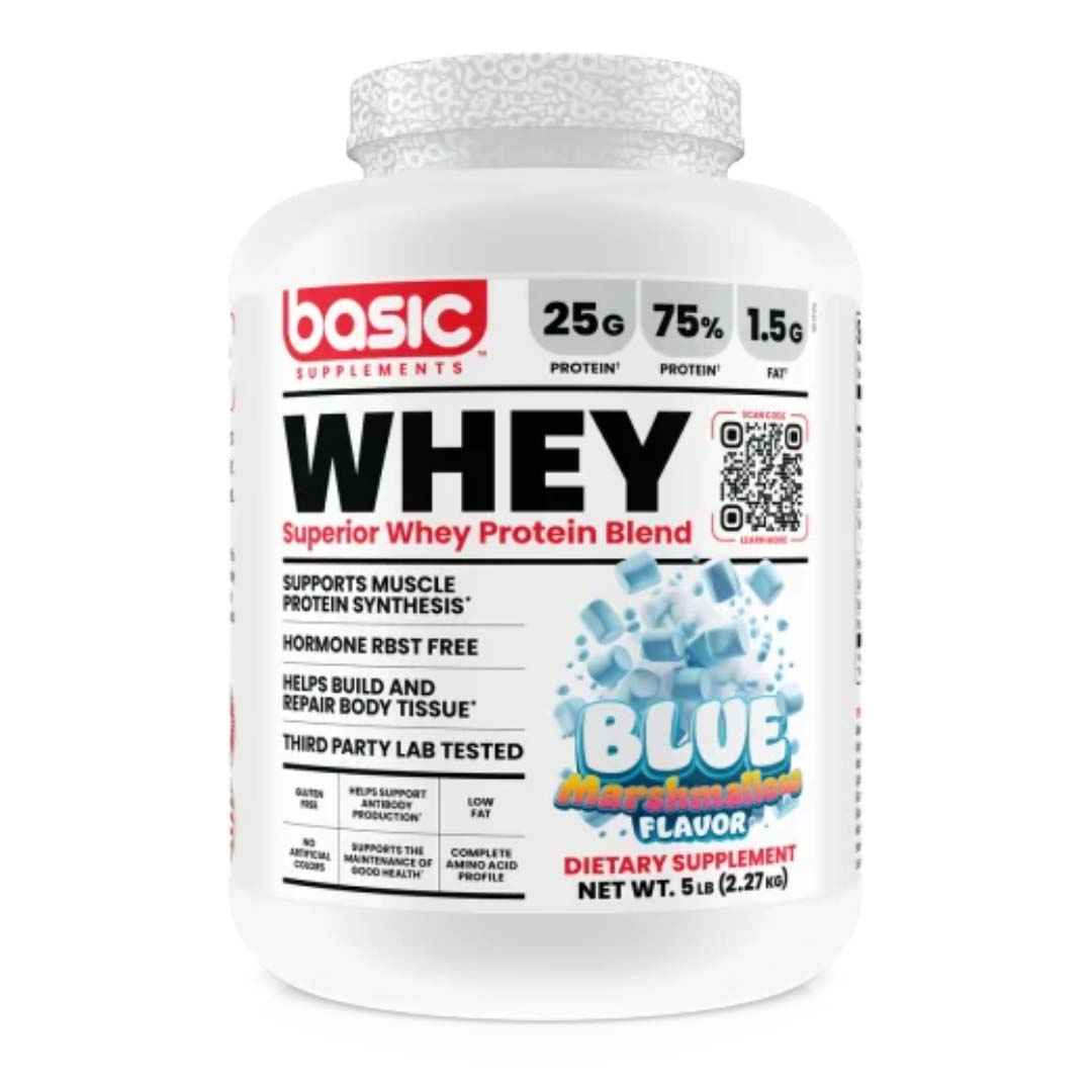 Basic Whey 5 LB | 25g Proteína, Sin Gluten, 64 porciones - TBH Suplementos