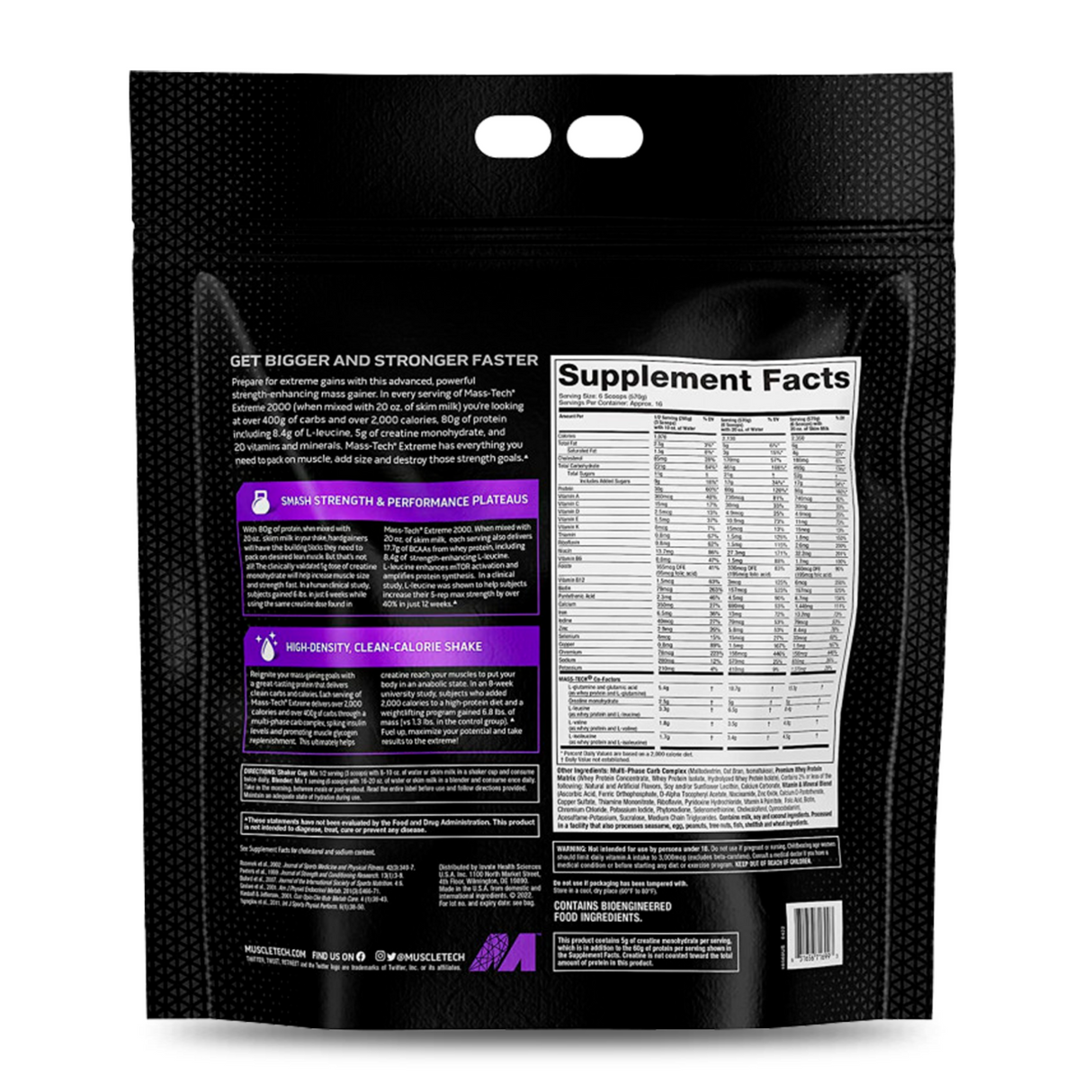 Mass Tech Extreme 2000 - TBH Suplementos