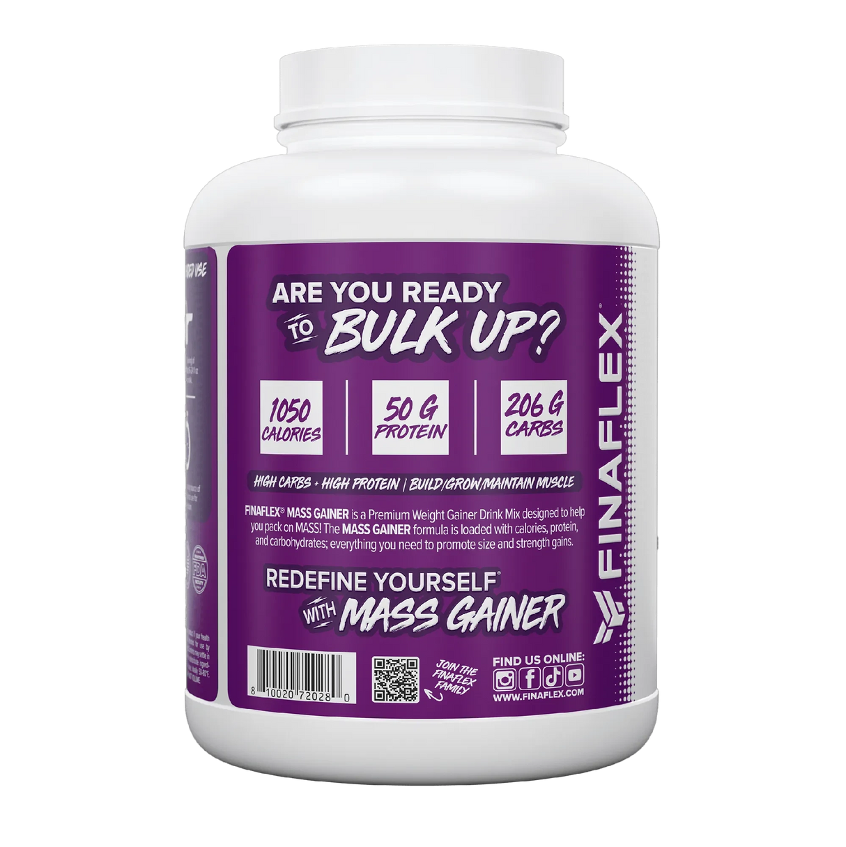 Finaflex Super Mass 6 lb Creamy Vanilla – Gainer Premium para Volumen y Masa Muscular