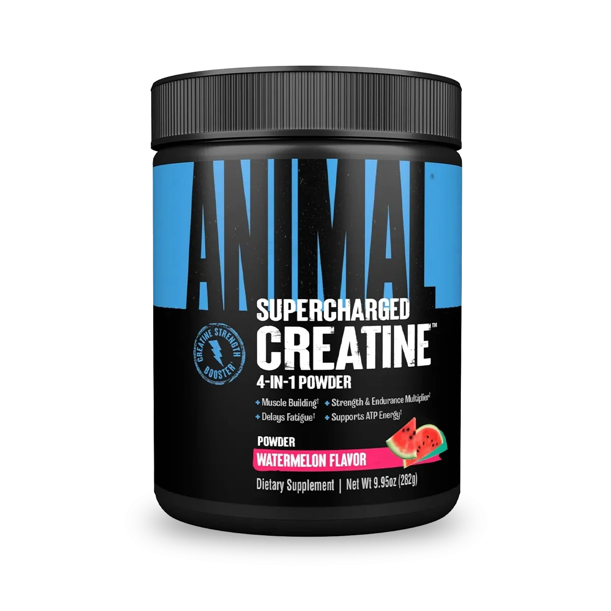 Animal Creatina Super Charger 282 g Watermelon – Universal Nutrition, Creatina Premium para Atletas