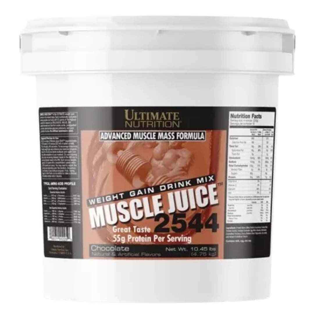 Ultimate Nutrition Muscle Juice 2455 Gainer 10.45 lb Chocolate – Suplemento para Aumento de Masa y Peso - TBH Suplementos