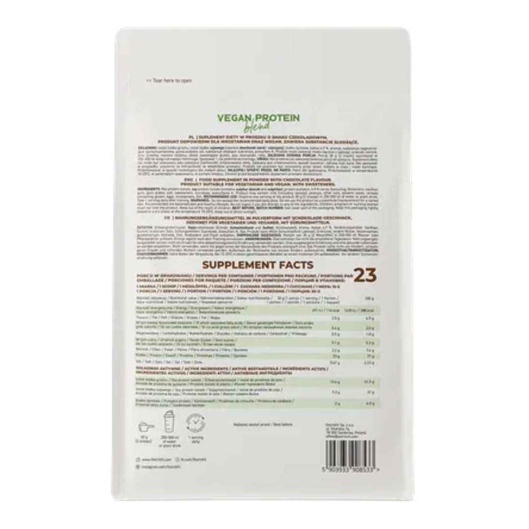 Vegan Protein Blend 700 g OstroVit | 23 g de proteína, 23 porciones - TBH Suplementos