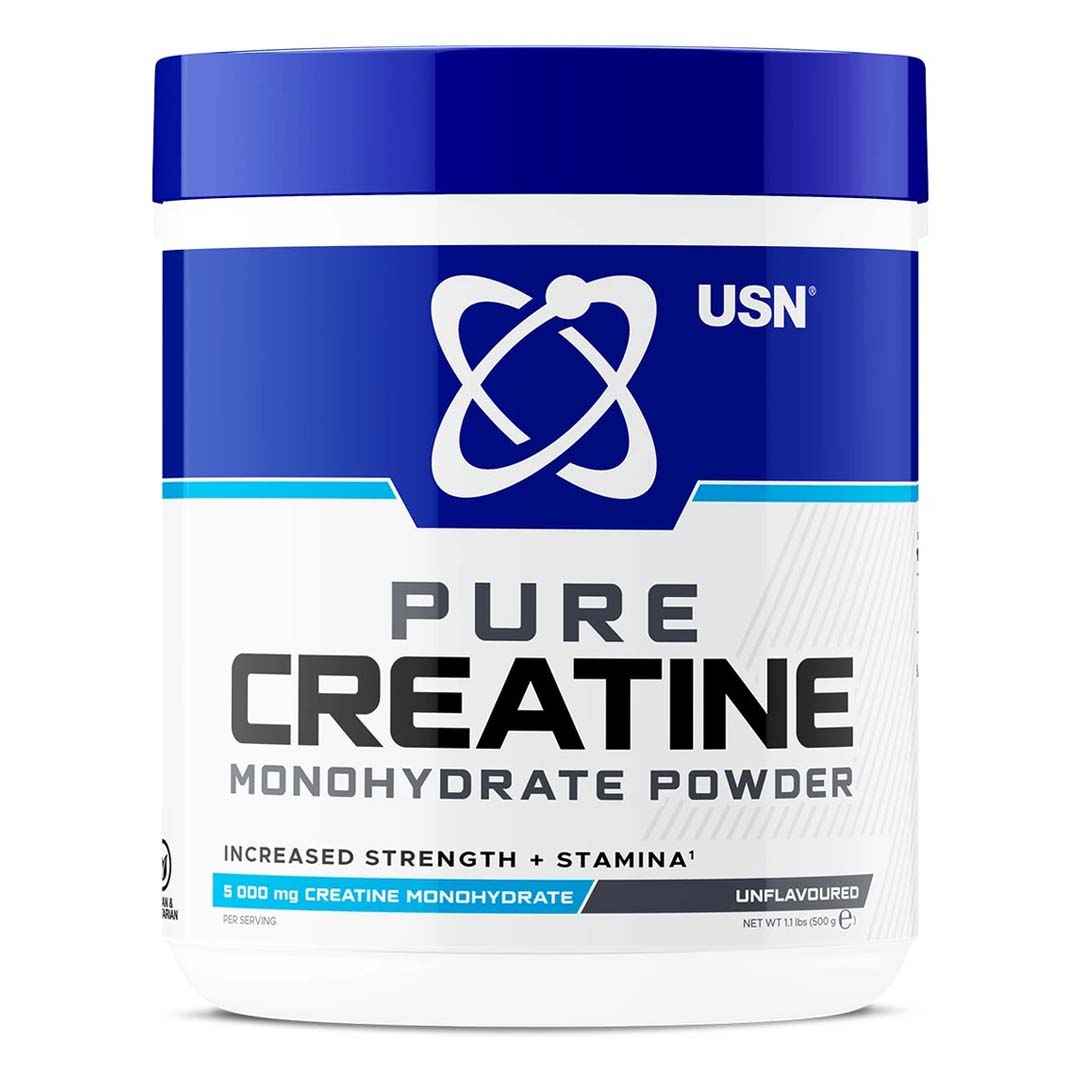 USN Pure Creatine Monohydrate Powder 300g | Creatina Monohidratada para Fuerza y Rendimiento | TBH Suplementos