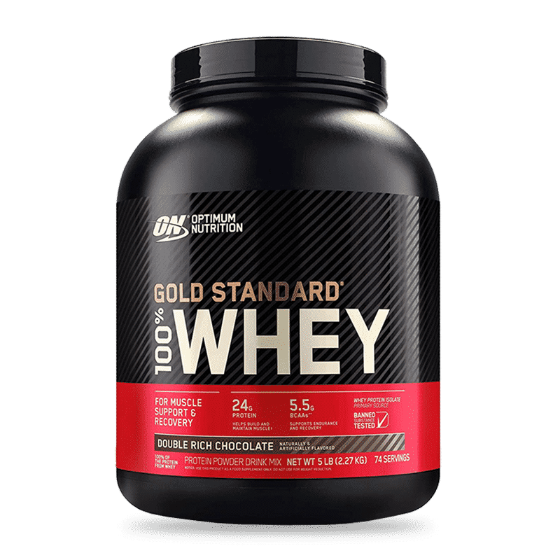 OPTIMUM PROTEINA GOLD STANDARD 100% WHEY 5 LB DOUBLE RICH CHOCOLATE