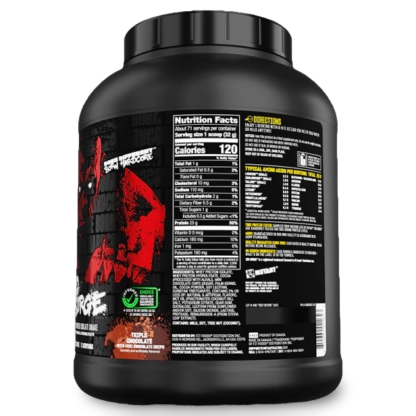 MUTANT PROTEINA ISO SURGE 5 LB CHOCOLATE BROWNIE 2
