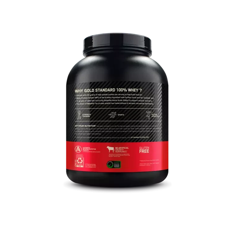 Optimum Nutrition Gold Standard 100% Whey 5 lb Double Rich Chocolate – La Proteína #1 del Mundo