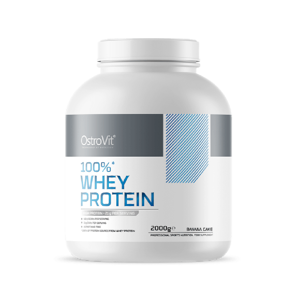 100% Whey Protein 4.4 LB OstroVit | 21g Proteína, 113 Calorías, 66 Porciones - TBH Suplementos
