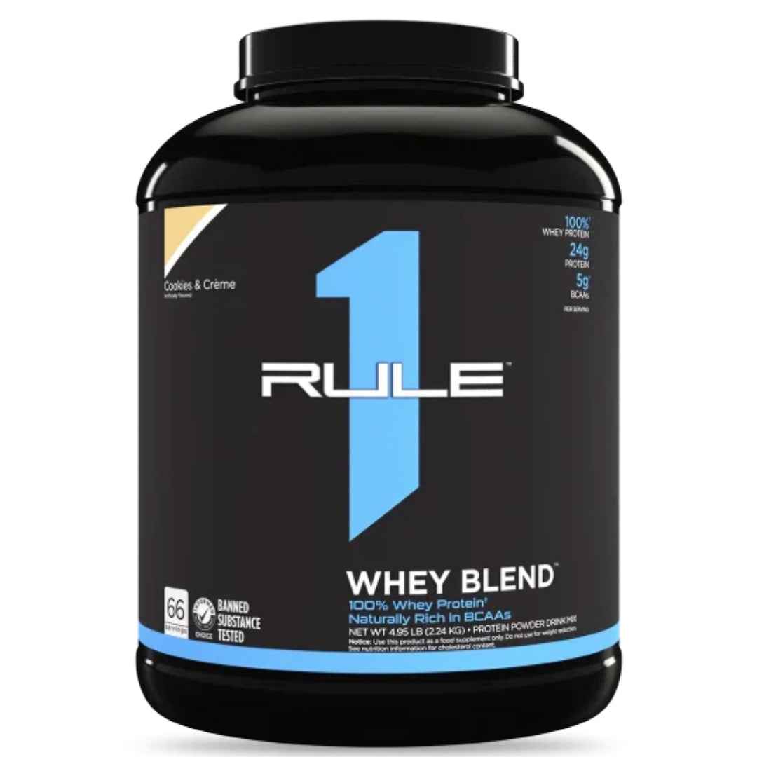 R1 Whey Blend 5 LB | 24g Proteína Concentrada, 0 Azúcar, 65 Porciones - TBH Suplementos