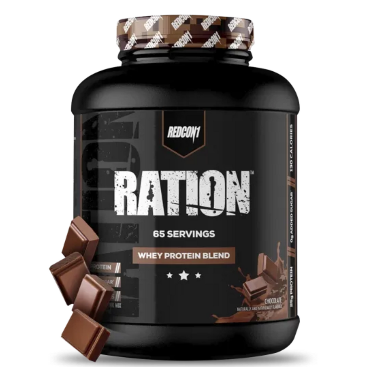 Ration Redcon1 5 LB | 24g Proteína Concentrada, 0 Azúcar Añadida, 65 Porciones - TBH Suplementos