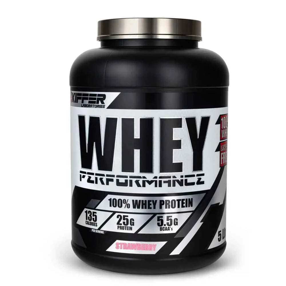 100% Whey Performance Kiffer 5 LB | 25g Proteína, Sin Lactosa, 67 Porciones - TBH Suplementos