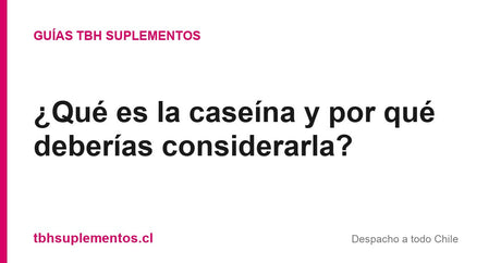 ¿Qué es la caseína y por qué deberías considerarla? - Guías TBH Suplementos