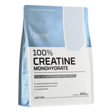 OstroVit Creatina Monohidratada 300 g Sin Sabor – 60 Porciones de 5 g, Calidad Europea Certificada