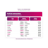 100% Whey Protein Ostrovit — perfil de aminoácidos por porción, datos verificados del envase