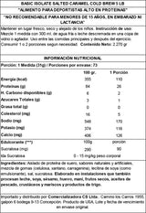 Basic Whey Protein Isolate 5 Lb Caramel Cold Brew - 26g Proteína Pura