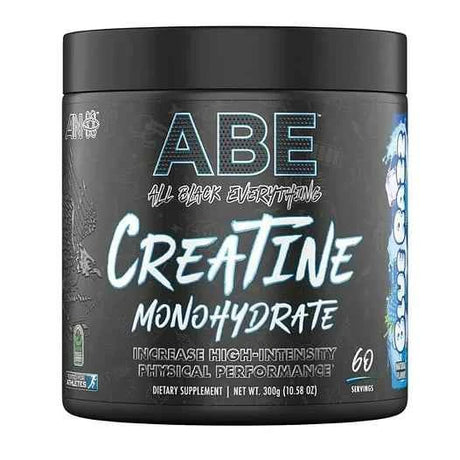 ABE Creatina Monohidratada 300 g Blue Razz – Applied Nutrition, Micronizada para Fuerza y Potencia