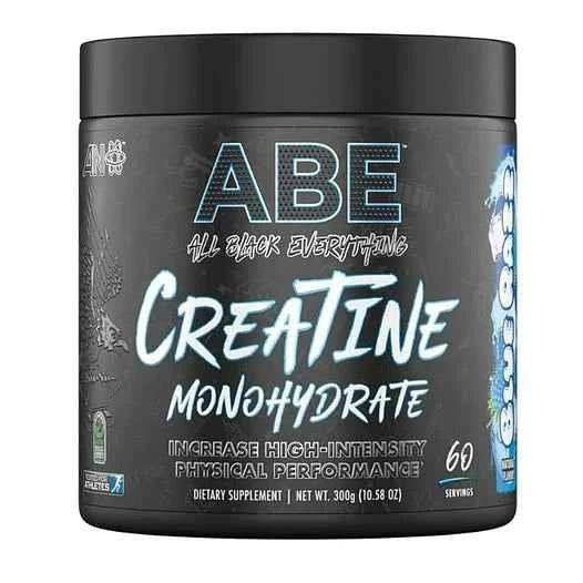 ABE Creatina Monohidratada 300 g Blue Razz – Applied Nutrition, Micronizada para Fuerza y Potencia