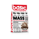 Basic Supplements Basic Mass 15 lb Cookies and Cream – Ganador de Peso para Volumen y Masa Muscular