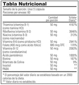 Sunvit Vitamina B Complex 100 Tabs – Complejo B Completo para Energía, Enfoque y Sistema Nervioso