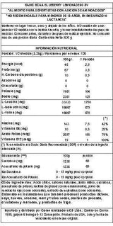 Basic Supplements BCAA Instantized 630 g Blueberry Lemonade – BCAA 2:1:1 para Recuperación y Anti-Catabolismo