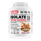Proteína Isolada Basic 5LB Sabor Caramel Cold Brew - 26g por porción, Baja en Carbohidratos y Sin Grasas
