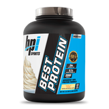 BPI Sports Best Protein 5 lb Vanilla Swirl – Mezcla Premium Proteica para Músculo y Recuperación