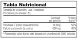 Sunvit Calcio 600 + Vitamina D3 30 Tabletas – Salud Ósea, Absorción de Calcio y Función Muscular