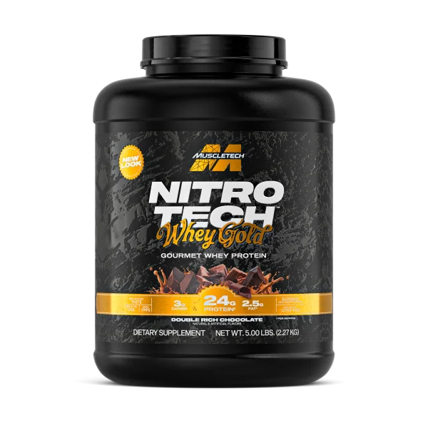 Nitro Tech 100% Whey Gold Muscletech 5lb - TBH Suplementos