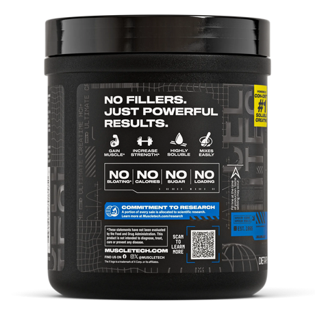 MuscleTech Cell-Tech HCl 120 Servicios – Creatina de Nueva Generación para Fuerza y Músculo Seco