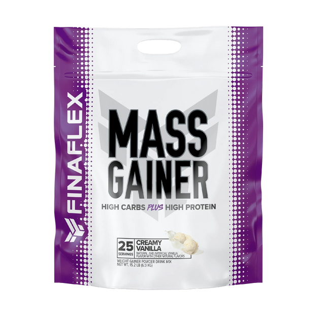 Finaflex Super Mass 15.2 lbs Creamy Vanilla – Gainer Premium para Volumen y Masa Muscular