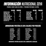 informacion nutricional Go hard vegana 
