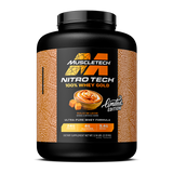 Muscletech Nitro Tech Whey Gold 5 Lb Dulce de Leche | Proteína Premium Baja en Azúcar | Recuperación Muscular