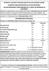 OstroVit 100% Whey Isolate 700 g Coconut Cream – Proteína Aislada de Suero para Definición y Músculo Magro