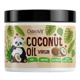 OstroVit Snack Aceite de Coco Virgen 400 g – Natural, Sin Refinar y Multiuso para Cocina y Cosmética