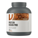 OstroVit Fusion Pro 2000 g Caramel Fudge Brownie – Proteína Multicomponente, 66 Porciones para Síntesis Muscular