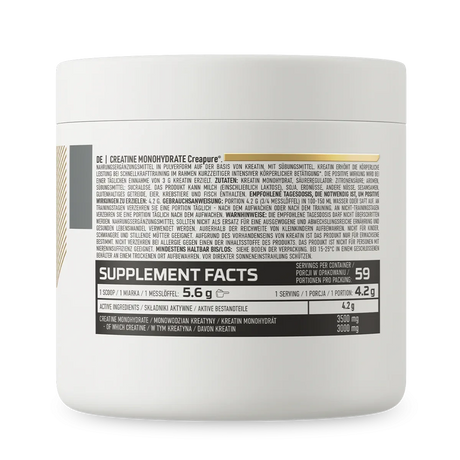 OstroVit Creatina Creapure 250 g Cola and Rum – Creatina Alemana Certificada de la Más Alta Pureza