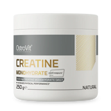 OstroVit Creatina Creapure 250 g Sin Sabor – Creatina Alemana Certificada de la Más Alta Pureza