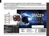 Space Protein Barra de Proteína XXL Chocolate 80 g – Plant-Based, Bajo en Carbohidratos