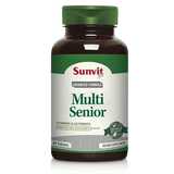 Sunvit Multi Senior 60 Tabs – Multivitamínico para Adultos Mayores con Vitaminas A, C, D, E, B-Complex y Minerales