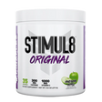envase de pre netreno stimul8 sabor manzana 