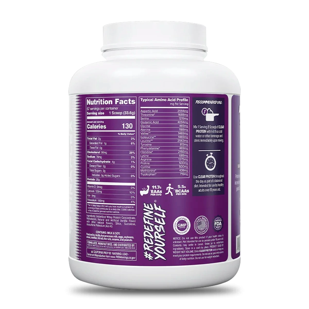Finaflex Isolate 5.5 lb Milk Chocolate – Proteína Aislada Premium, +80 Porciones para Definición Muscular