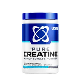 USN Pure Creatine 300 g Sin Sabor – Creatina Monohidratada Micronizada para Fuerza y Rendimiento