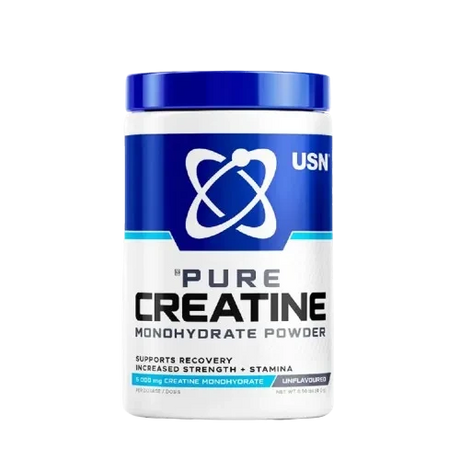 USN Pure Creatine 300 g Sin Sabor – Creatina Monohidratada Micronizada para Fuerza y Rendimiento