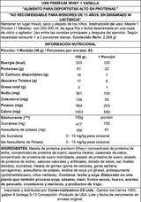 USN Premium Whey 5 lb Vanilla Ice Cream – Proteína de Suero Premium para Músculo y Recuperación Superior
