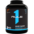Rule1 R1 Whey Blend 5.02 lb Chocolate Fudge – Proteína de Alta Calidad para Músculo y Recuperación