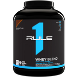 Rule1 R1 Whey Blend 5.02 lb Chocolate Fudge – Proteína de Alta Calidad para Músculo y Recuperación