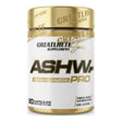 Ashwagandha Pro de Greatlhete — 400 mg de extracto de Withania somnifera (raíz y hoja) por cápsula, 90 cápsulas veganas y sin gluten — envase dorado