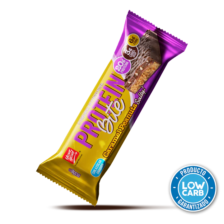 Barra Protein Bite Caramel Peanuts Salty, 20g proteína