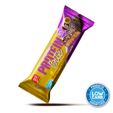 Barra Protein Bite Caramel Peanuts Salty, 20g proteína
