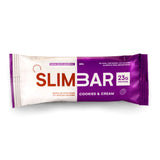 Barra Proteína SlimBar Cookies and Cream (Unidad) | 24g Proteína, 0 Azúcar Añadida y 7g Colágeno