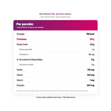 Basic Whey Protein — información nutricional por porción, datos verificados del envase